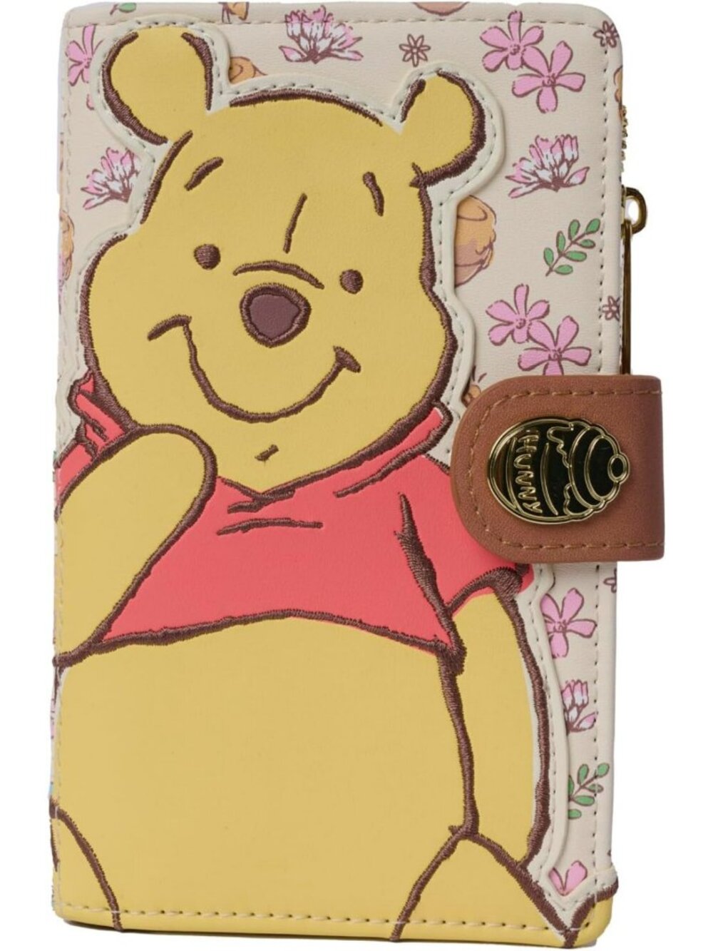 Winnie the Pooh Women's Wallet - Cute Snap Flap Clutch for Disney Fans